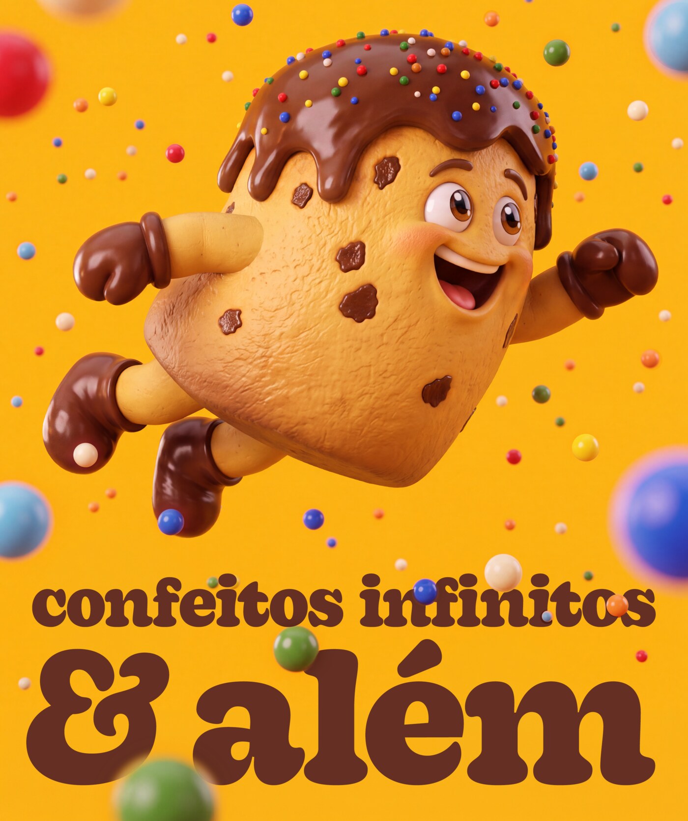 Confeitos infinitos e além