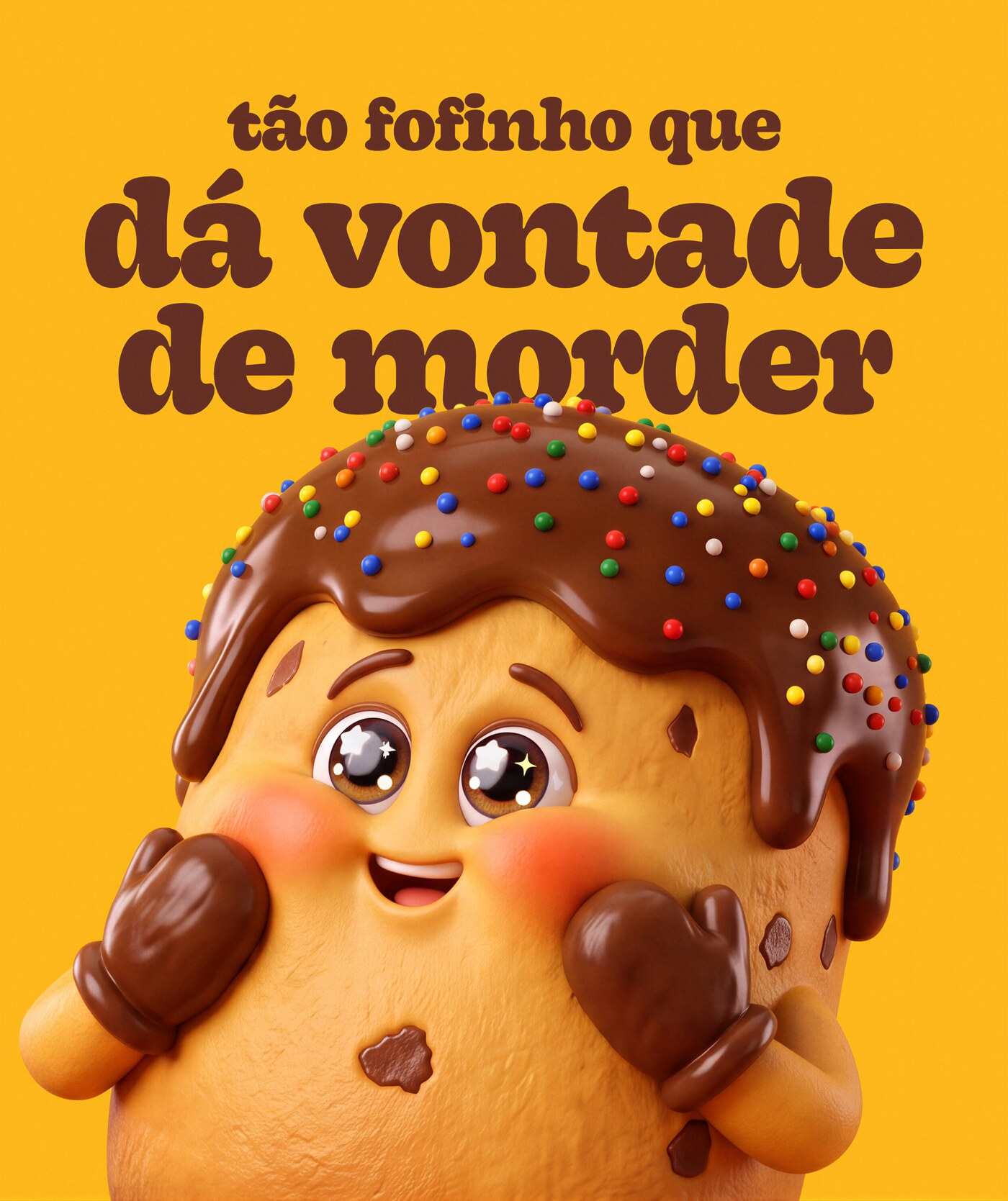 Tão fofinho que dá vontade de morder