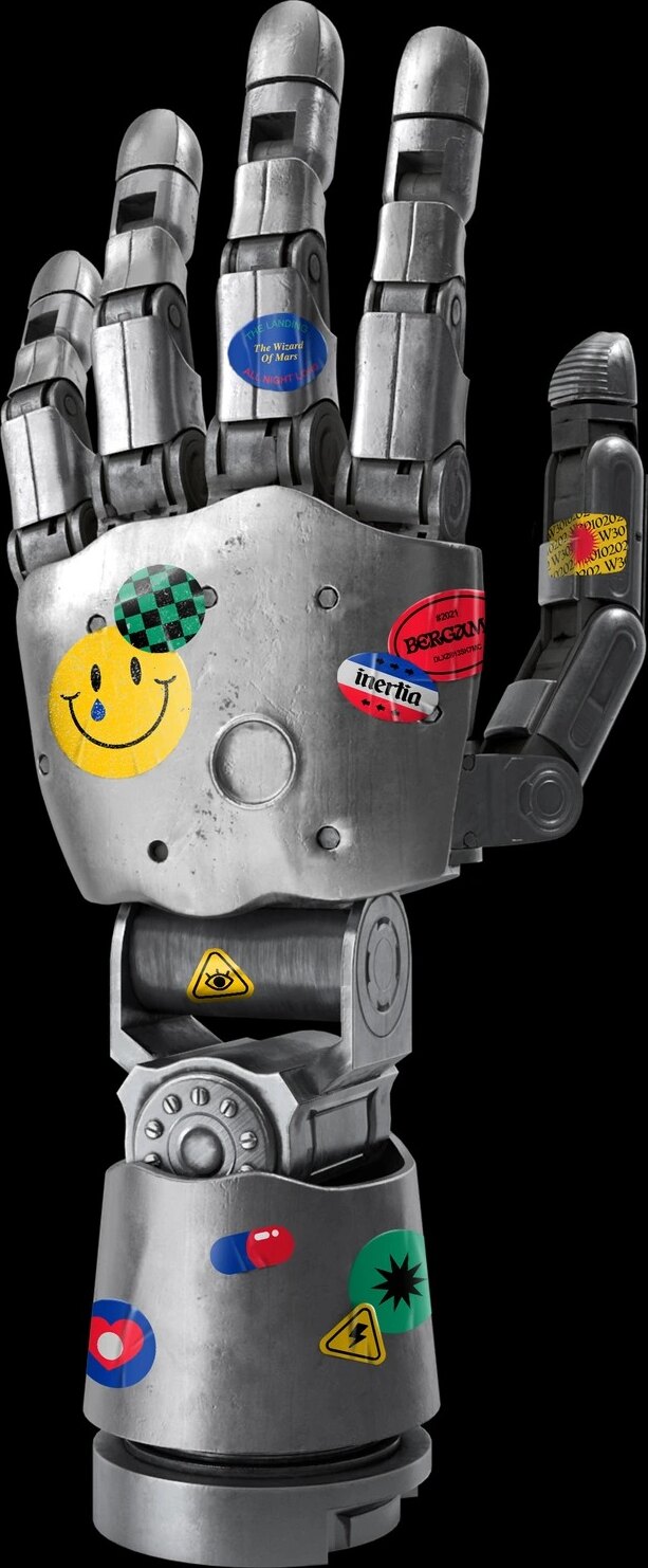 Mão 3D (fechamento)