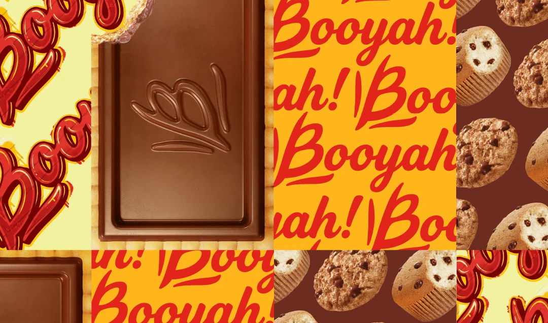 Padrão Booyah com biscoitos